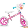 Bicicleta s/pedales 10'' peppa pig