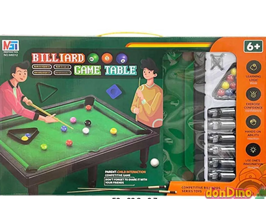 Billar americano caja