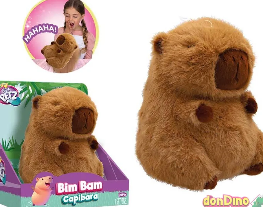 Bim bam capybara club petz con sonido