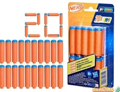 Blister 20 dardos nerf n series