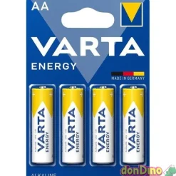 Blister 4 pilas alcalinas aa energy