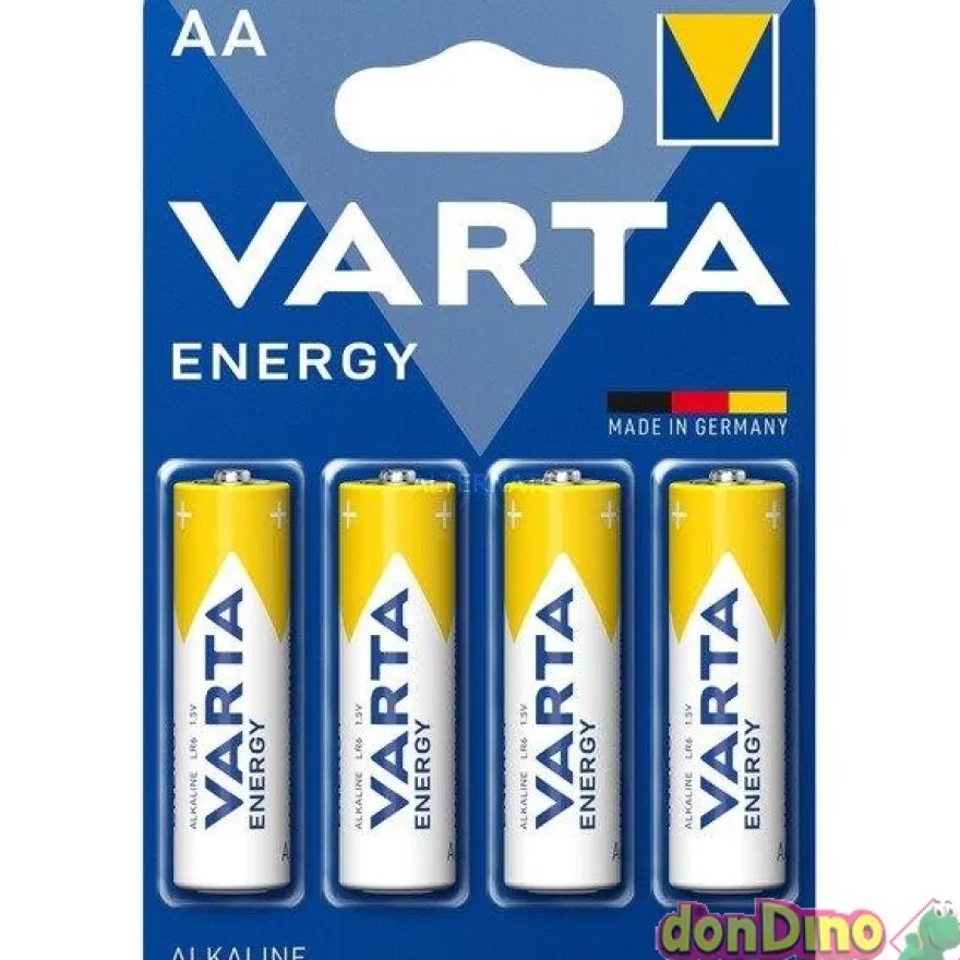 Blister 4 pilas alcalinas aa energy