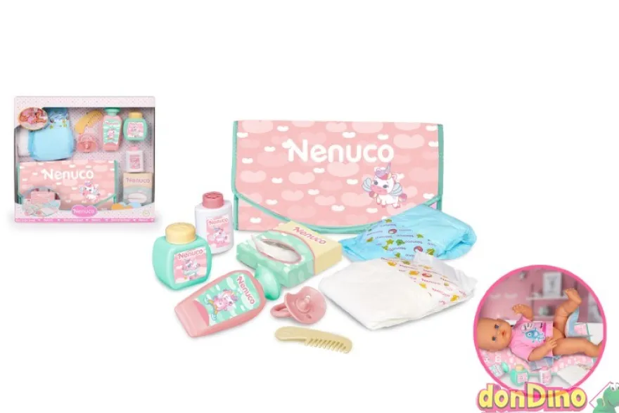 Bolso cambiador nenuco c/accesorios
