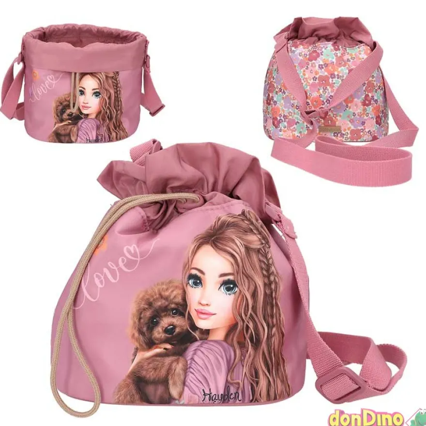 Bolso tipo saco floral top model