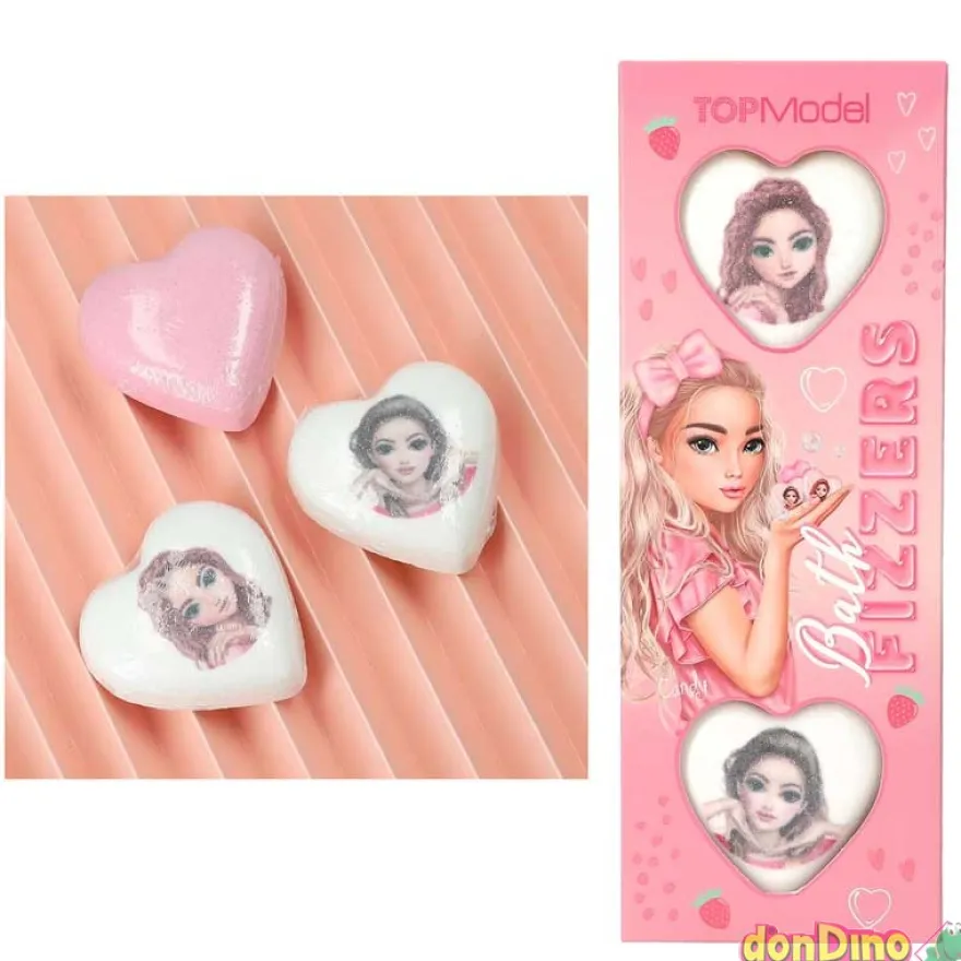 Bombas de baño estampadas beauty and me. top model