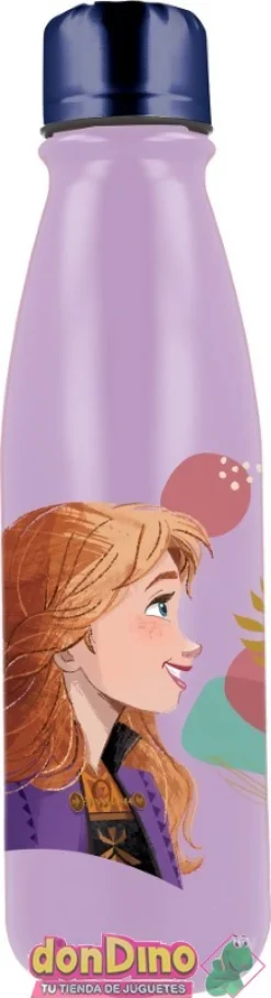 Botella aluminio frozen 600 ml