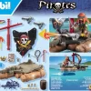 Bote pirata con tesoro playmobil pirates - 41 pzas.