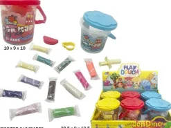 Bote Plastilina con Accesorios Surtidos