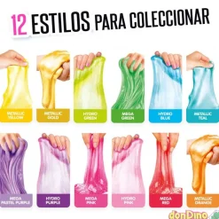 Bote slime colores so slime