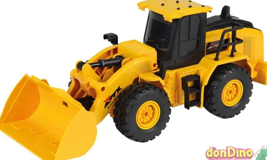 Bulldozer r/c c/luz 40 mhz 6 canal. bateria y cargador