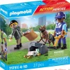 Busqueda policial playmobil act!on heroes - 27 pzas.