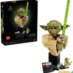 Busto de yoda lego star wars 399 pzas.