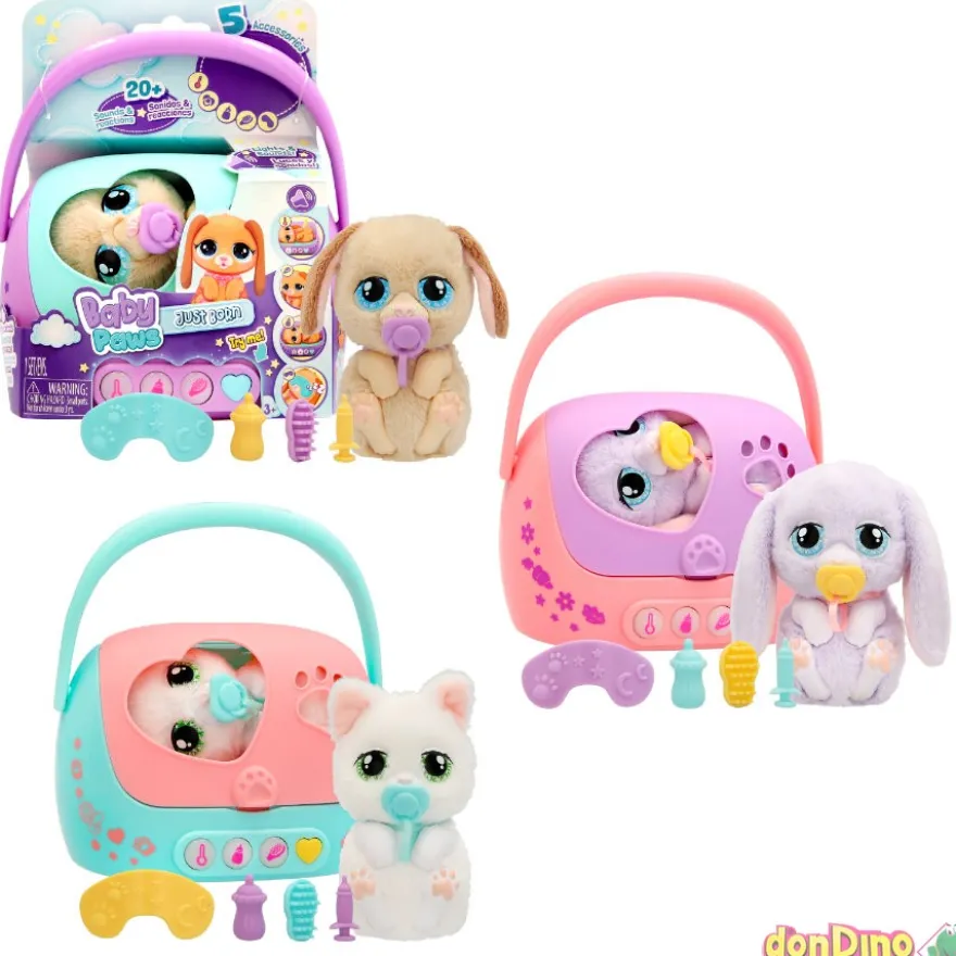 Cachorro baby paws just born 20 sonidos y reacciones - luz y sonido
