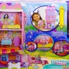Cafeteria&casa ciudad enchantimals city tails- 71 cm. - 15 pzas. - c/muñeca