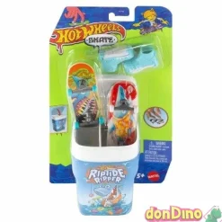 Caja chicles con 2 skates hot wheels surtidos