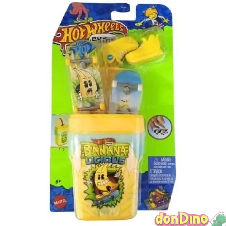 Caja chicles con 2 skates hot wheels surtidos