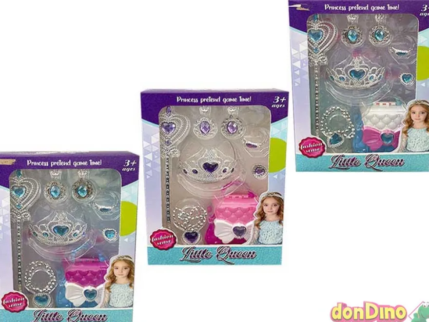 Caja joyas c/bolso princesas surtid