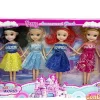 Caja 4 muñecas princesas surtidas