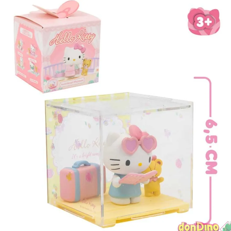 Cajita hello kitty sweetheart playmate - 6.5 cm. - modelos aleatorios