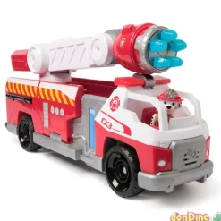 Camion bomberos patrulla canina recarga rapida - luz y sonido