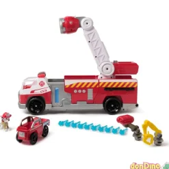 Camion bomberos patrulla canina recarga rapida - luz y sonido