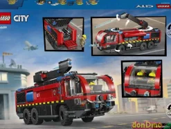 Camion de bomberos aeroportuario lego city