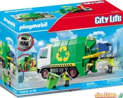Camion de reciclaje playmobil city city life - 61 pzas.