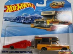 Camion de transporte hot wheels track fleet - surtido