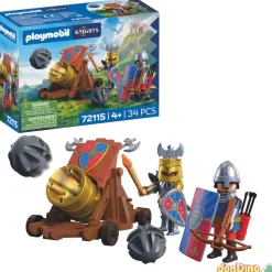 Cañon de fuego c/caballeros leon playmobil