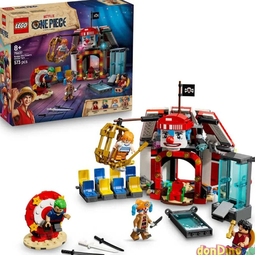 Carpa circo buggy el payaso lego on one piece - 573 pzas.