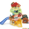 Casa familiar bluey tut tut bolidos con coche - +65 melodias y sonidos