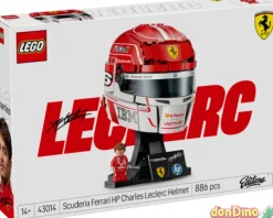 Casco scuderia ferrari hp charles leclerc lego editions - 886 pzas.
