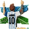 Celebracion leo messi lego football