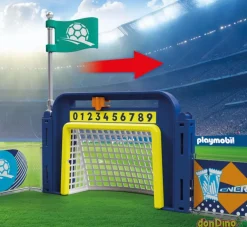 Centro de entrenamiento de futbol playmobil