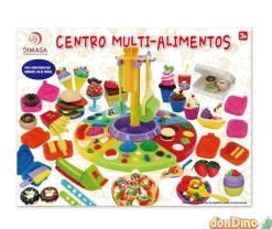 Centro multi-alimentos plastilina