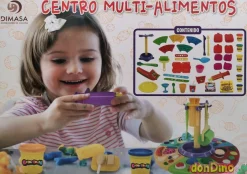 Centro multi-alimentos plastilina