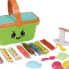 Cesta picnic frutas plastilina