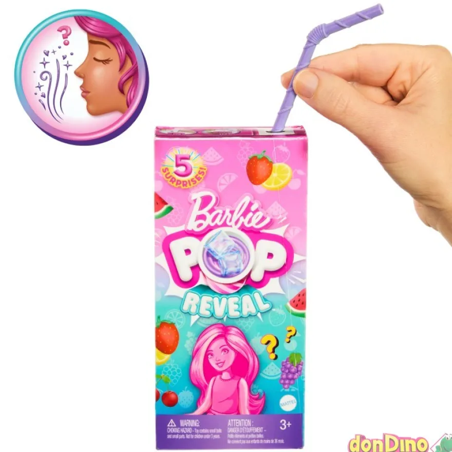 Chelsea barbie pop reveal frutas 5 sorpresas - modelos aleatorios