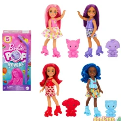 Chelsea barbie pop reveal frutas 5 sorpresas - modelos aleatorios