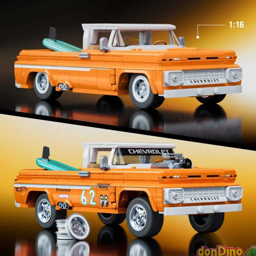 62 chevy pickup mega hot wheels eli elite