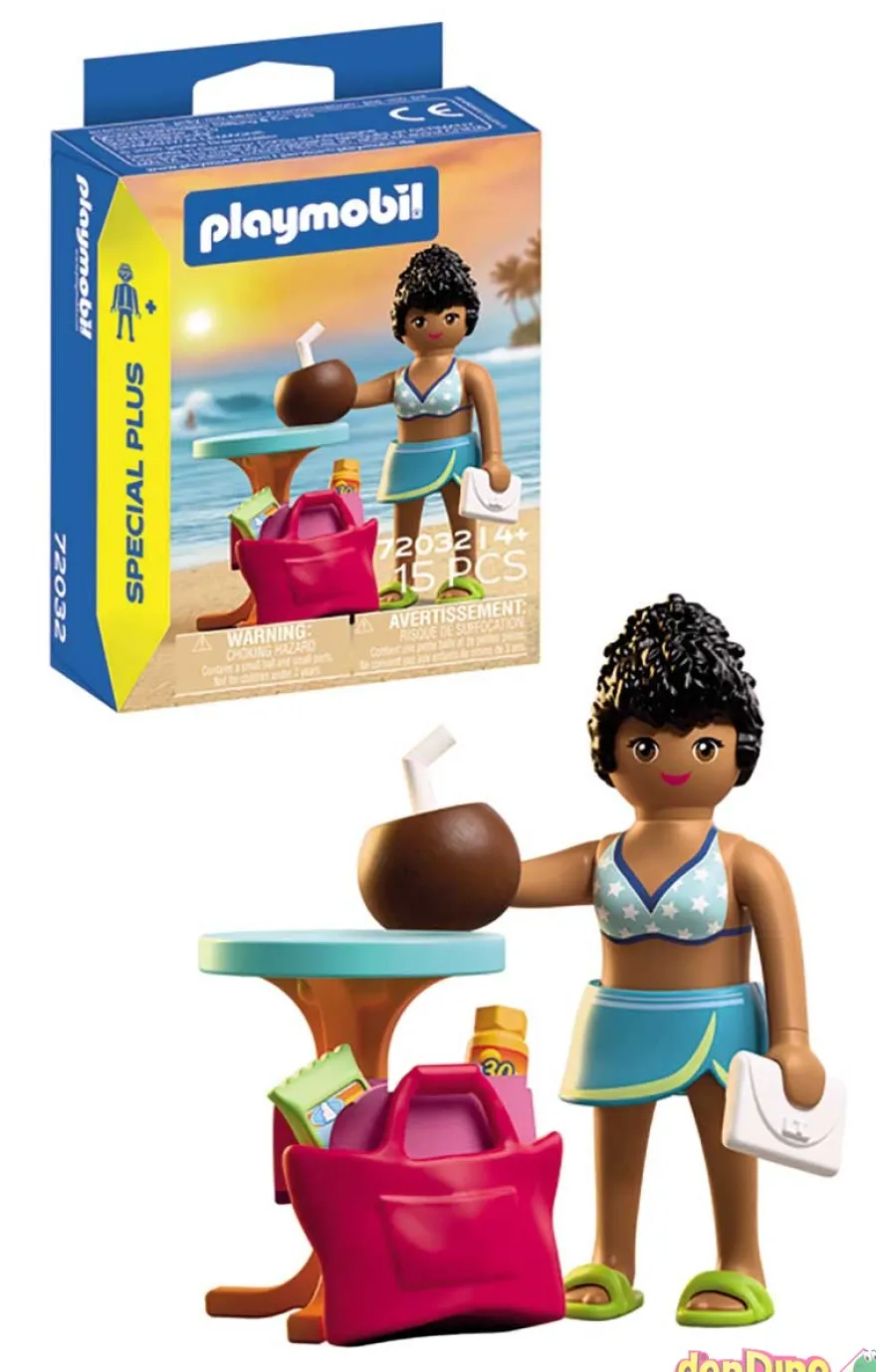 Chica de vacaciones playmobil