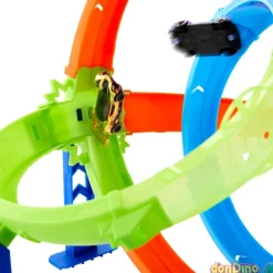 Ciclon de lanzamiento rapido hot wheels stunt tracks