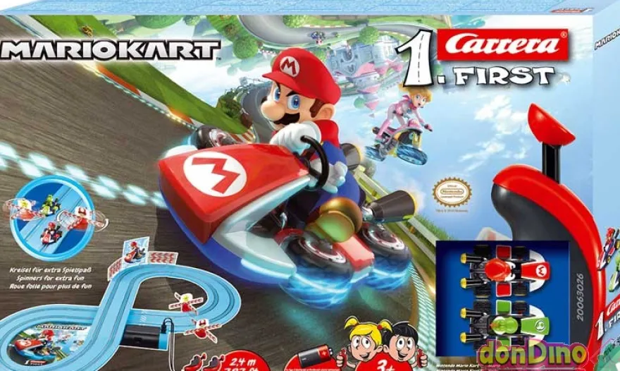 Circuito first mario kart 2,4 m. mario & yoshi