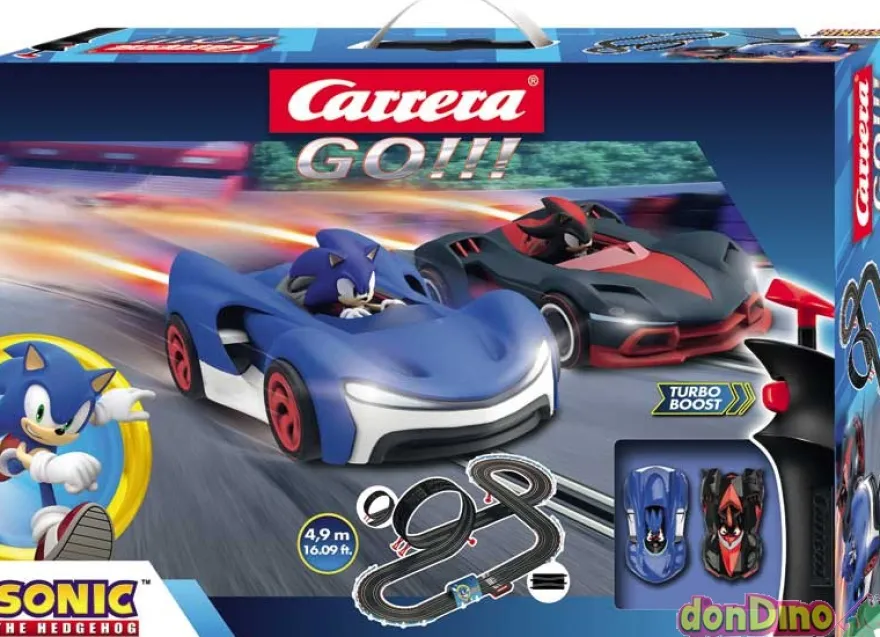 Circuito go!!! sonic y shadow 4,9 metros