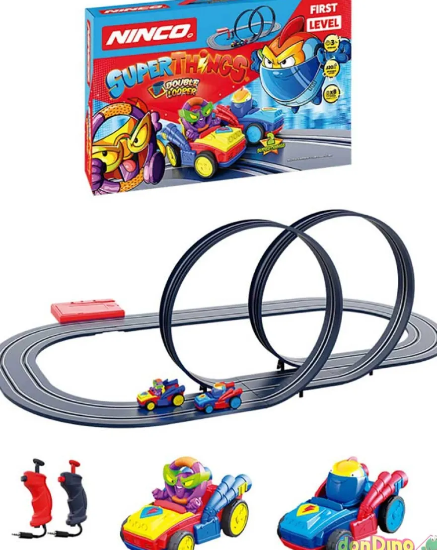 Circuito superthings double looper first level - con 2 superthings - 320 cm.