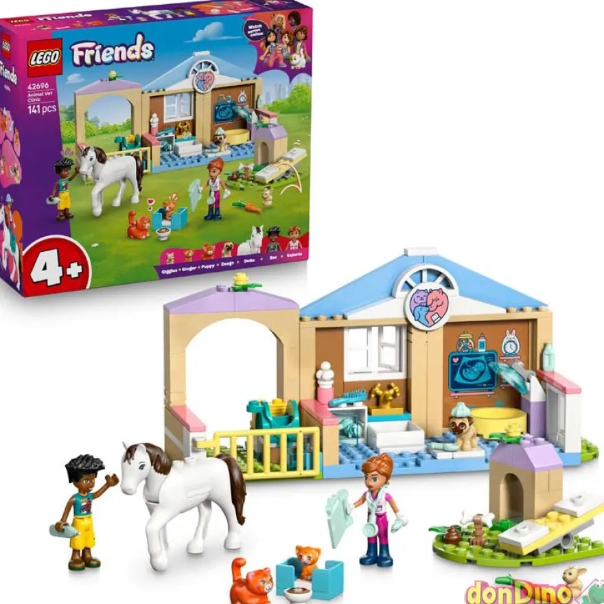 Clinica veterinaria animales lego friends - 171 pzas.
