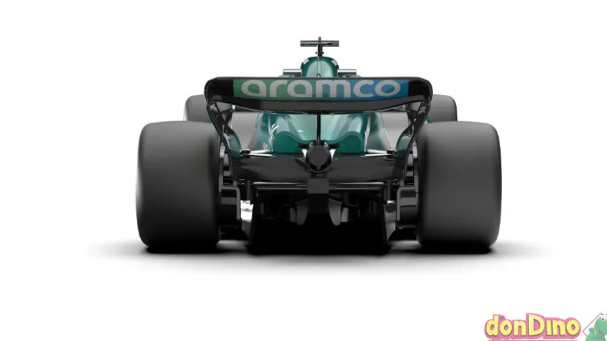 Coche aston martin aramco r/c 1:14 formula one team - 2.4g bateria y cargador