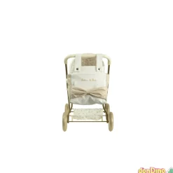 Coche capota reborn de paris 2 en 1 37x56x56 cm. altura manillar 55 cm. - plegable