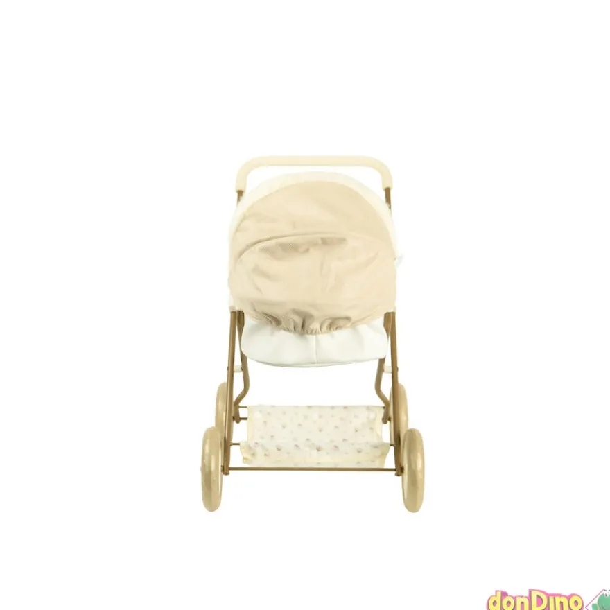 Coche capota reborn de paris 2 en 1 37x56x56 cm. altura manillar 55 cm. - plegable