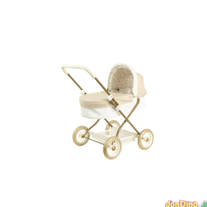Coche capota reborn de paris 2 en 1 37x56x56 cm. altura manillar 55 cm. - plegable